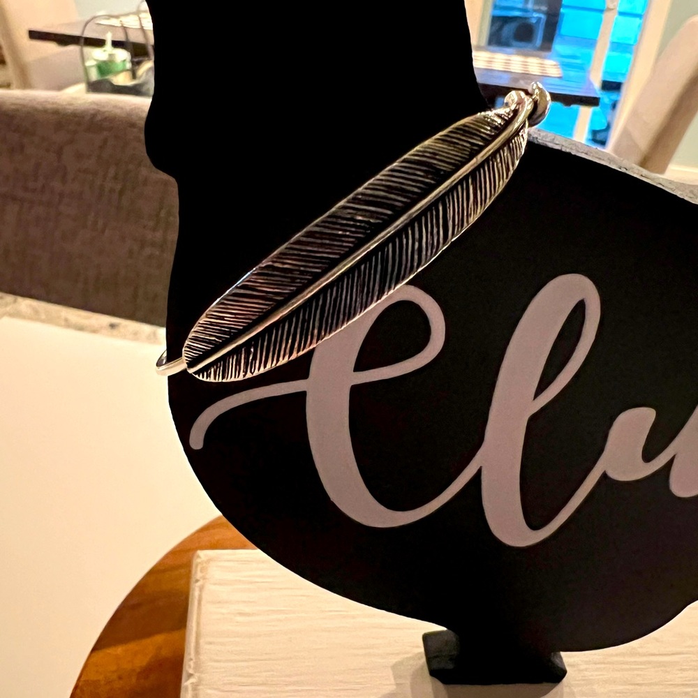 Alex and Ani “Feather” bracelet